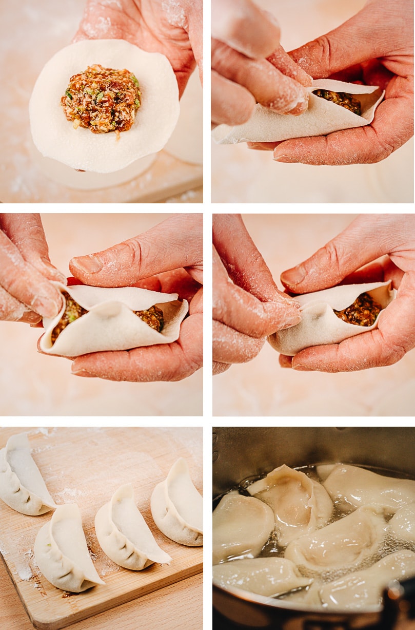 How to wrap dumplings