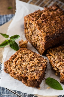 Almond Cake with Dates - The cake is gluten free and requires no leavening agent, yet the cake turns out so moist and crumbly | omnivorescookbook.com