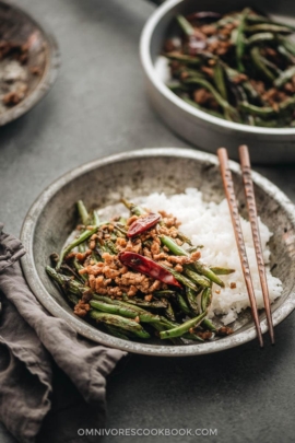 Here is how to cook the most flavorful green bean dish, and one that is substantial enough to serve as a main.