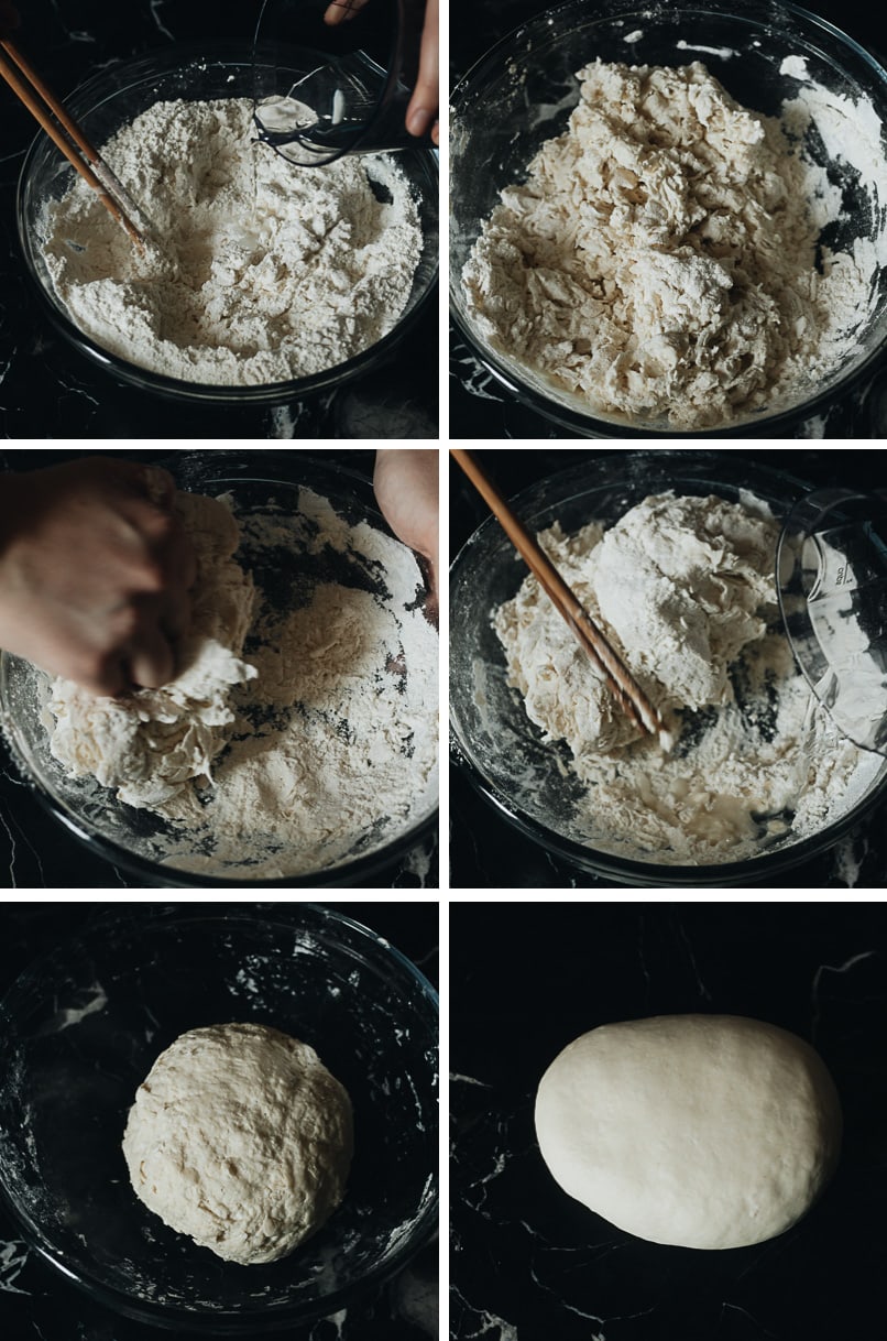 How to make hand pulled noodle dough