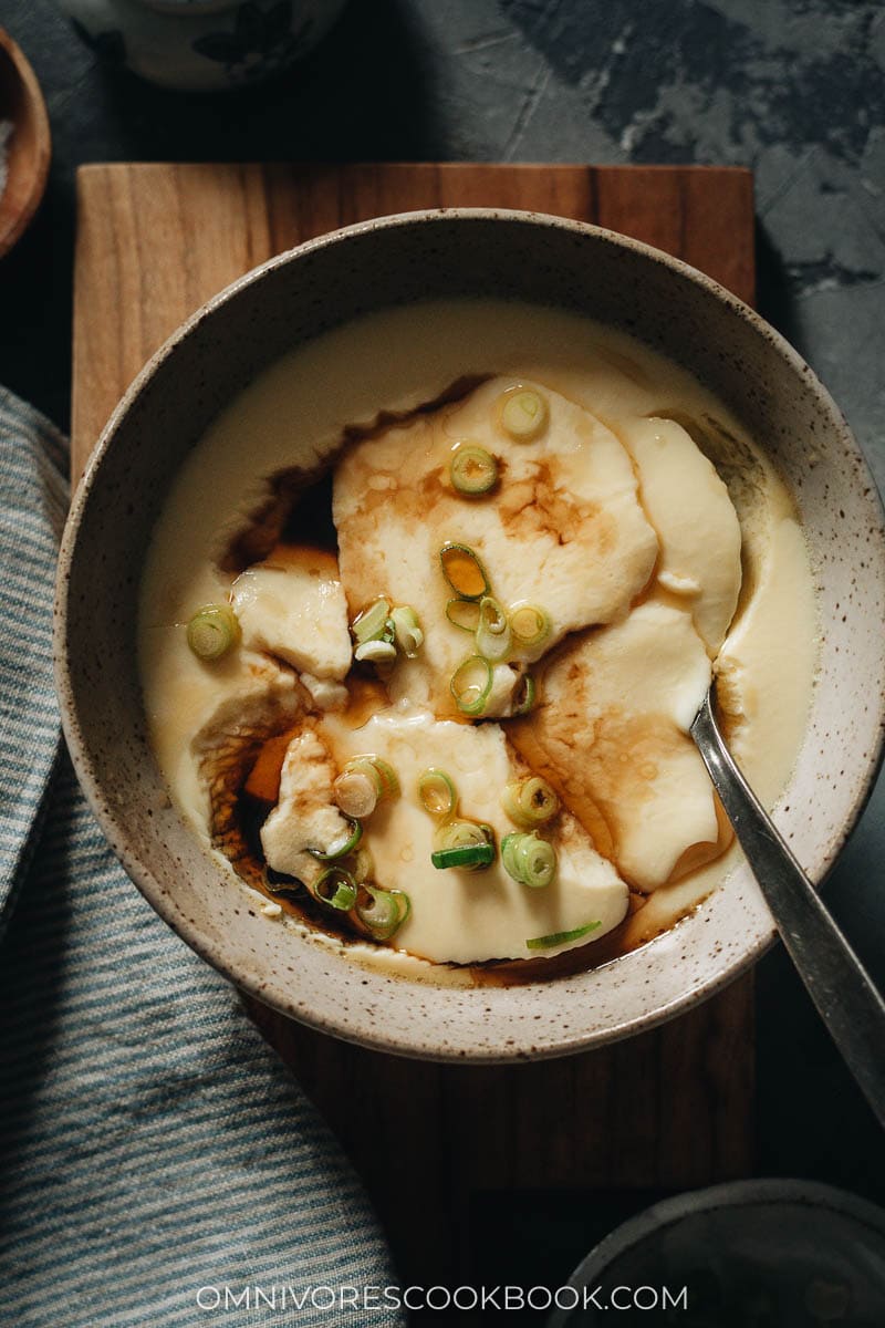 Super soft steamed egg curd