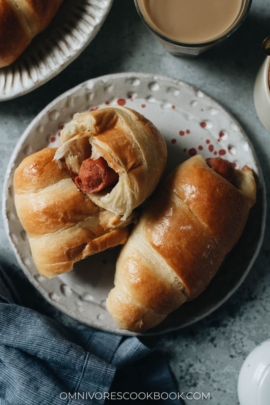Asian-style pig in a blanket