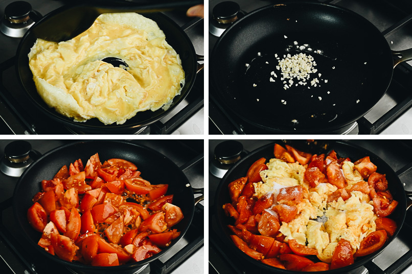 How to make tomato and egg stir fry step by step