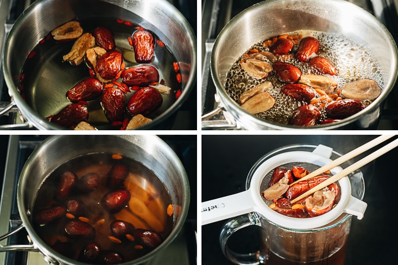 How to make jujube tea step-by-step