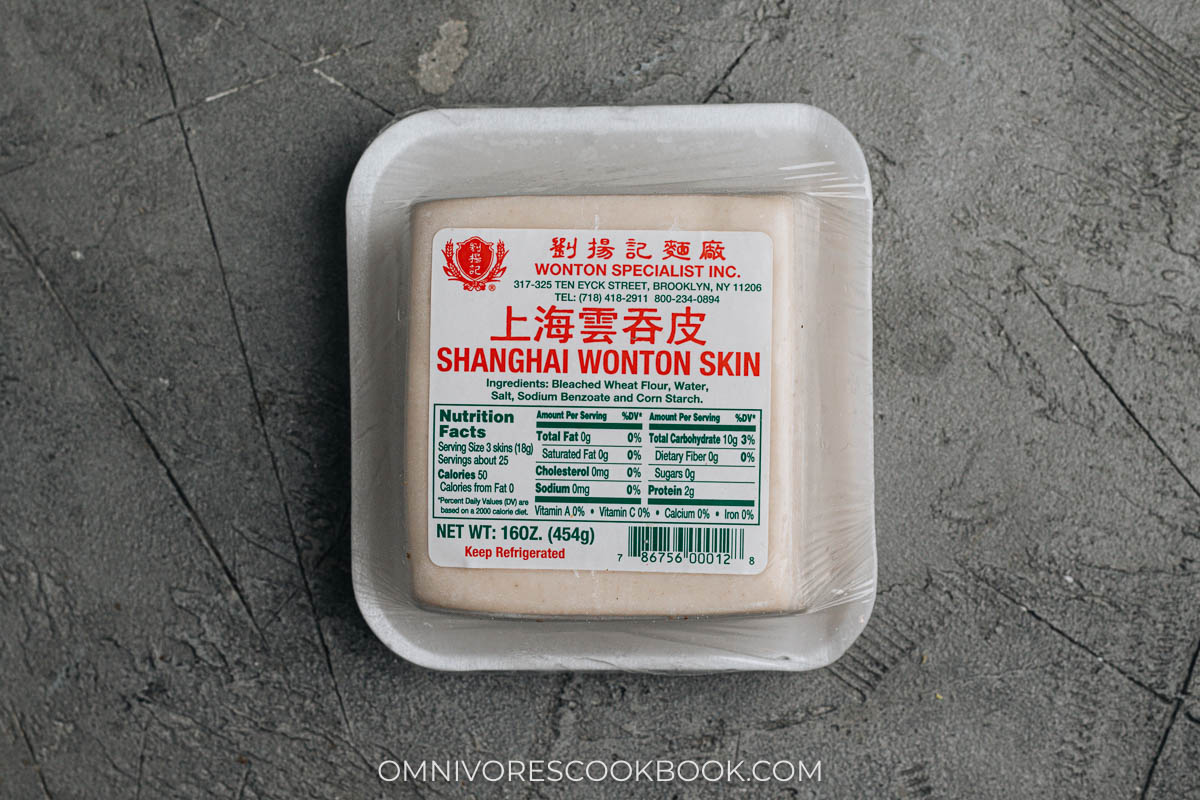 Shanghai wonton skin