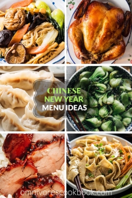 Chinese New Year Menu Ideas | Some Chinese New Year menu ideas to help you plan for your dinner party! I’ve planned a few themes for everyone, no matter whether you want to celebrate the Lunar New Year in the traditional style or entertain guests from all over the place.